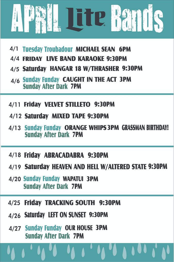 April lite bands