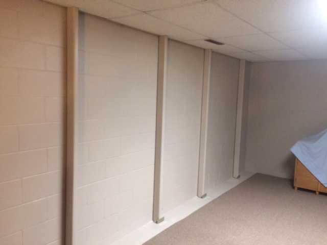 Gorilla basement wall braces