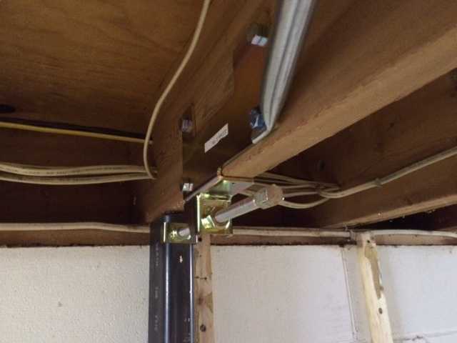 Gorilla basement wall braces