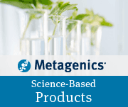 Metagenics logo and picture