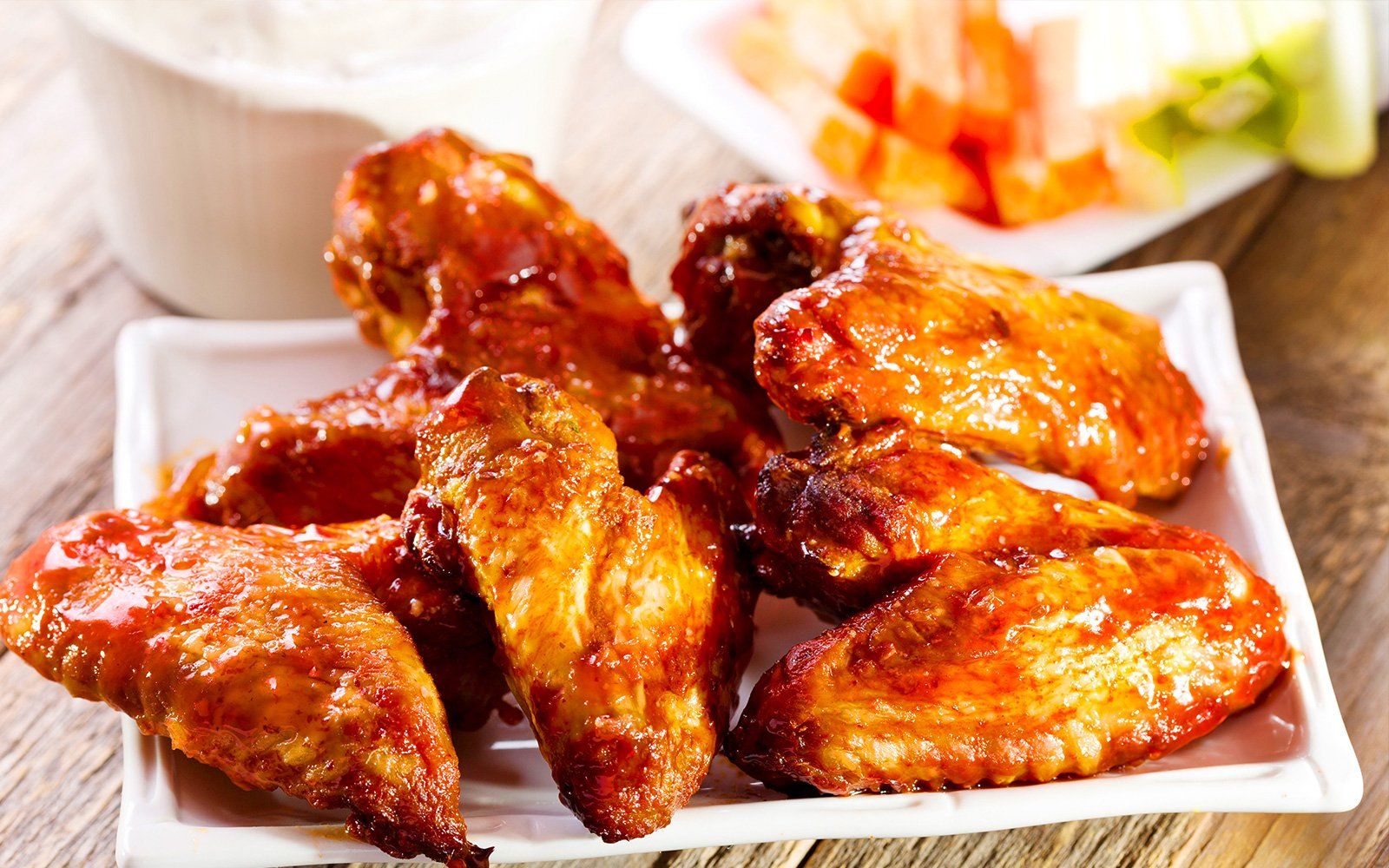 Delicious chicken wings