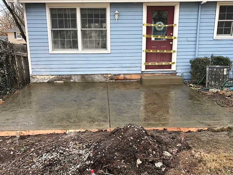 Concrete Paving - Recent Concrete Project