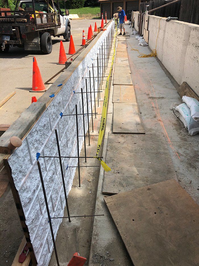Concrete Retaining Walls