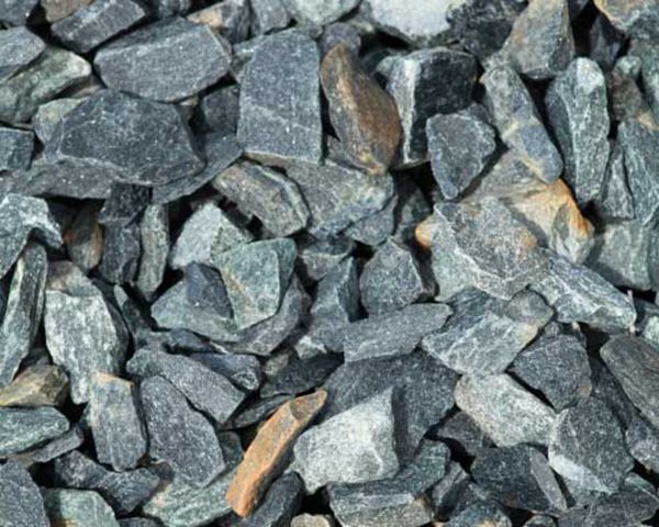 Decorative Black Granite Star Rock