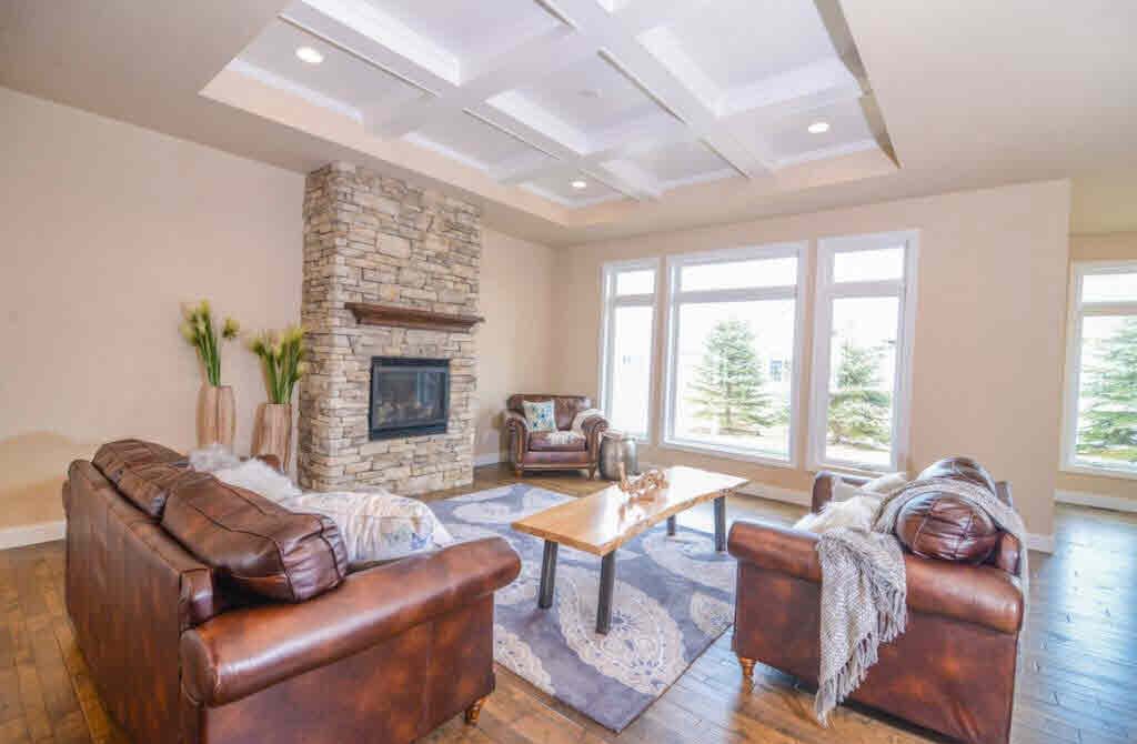 High end house interior