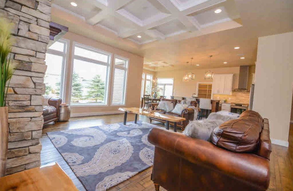 High end house interior