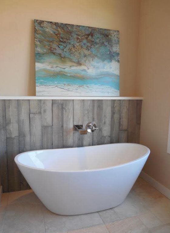 Contemporary bath tub design