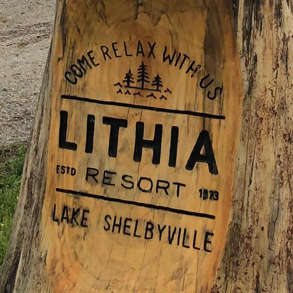 Lithia resort sign