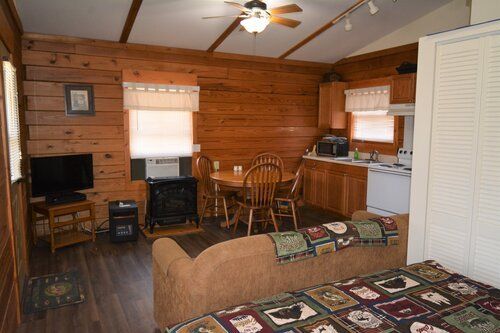 Blue spruce living room