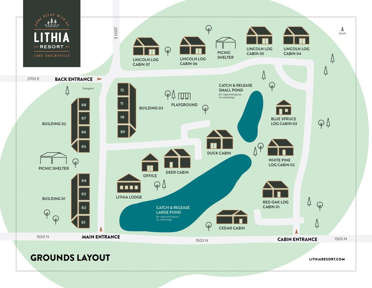 Lithia resort grounds