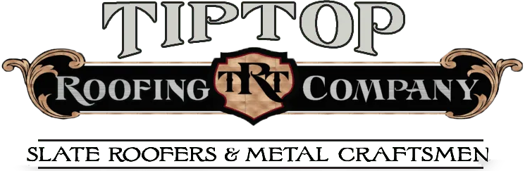 Tip Top Roofing Company Slate Roofers & Metal Craftsmen Logo
