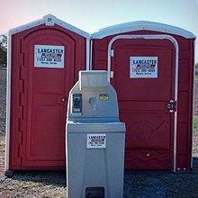 Portable toilets and handwasher