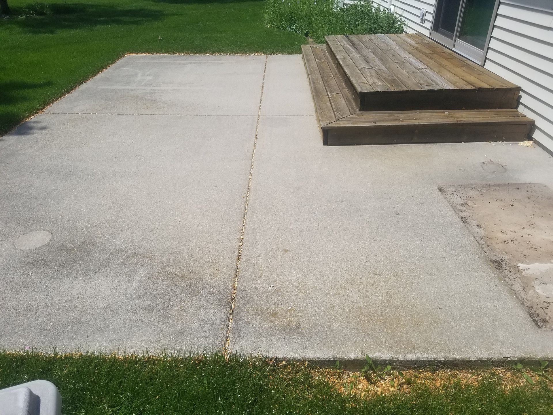 Residential Pressure Washing Before