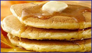 Three pancakes