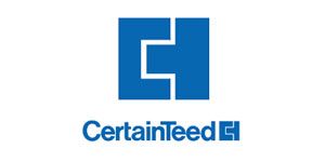 CertainTeed blue logo with stylized C icon and company name
