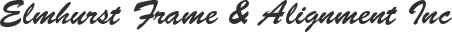 Elmhurst Frame And Alignment Inc Logo