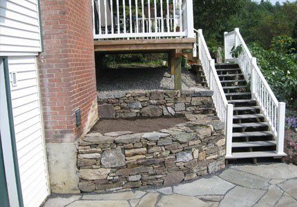 Beautiful hardscaping