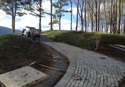 Walkway installation