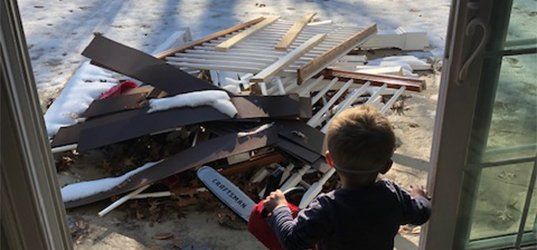 Disassembled cabinetry