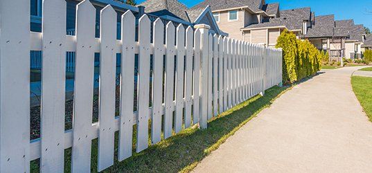 Vinyl fence