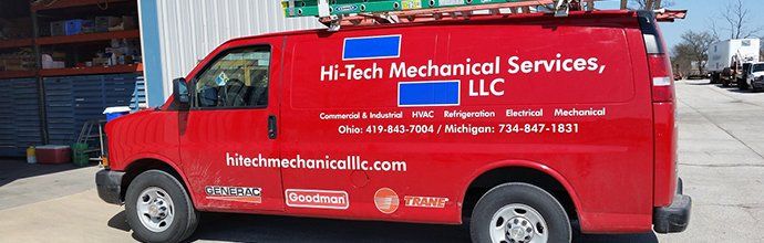 Hi-Tech Mechanical Service van