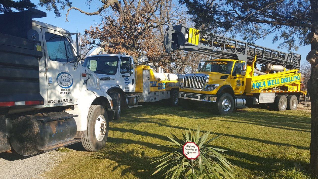 well drilling trucks