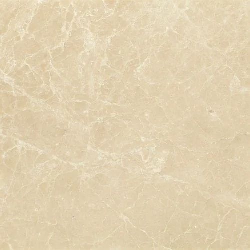 Beige marble tile with light veining.