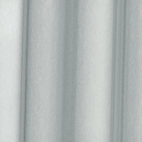 Vertical, light-blue striped texture, suggesting fabric or a corrugated surface.