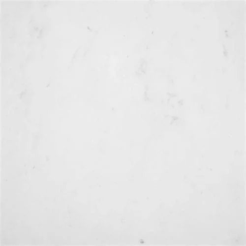 Square, off-white surface with subtle mottled texture and faint gray speckles.