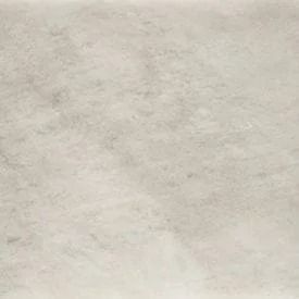 Gray-white stone tile with a textured surface and subtle veining.