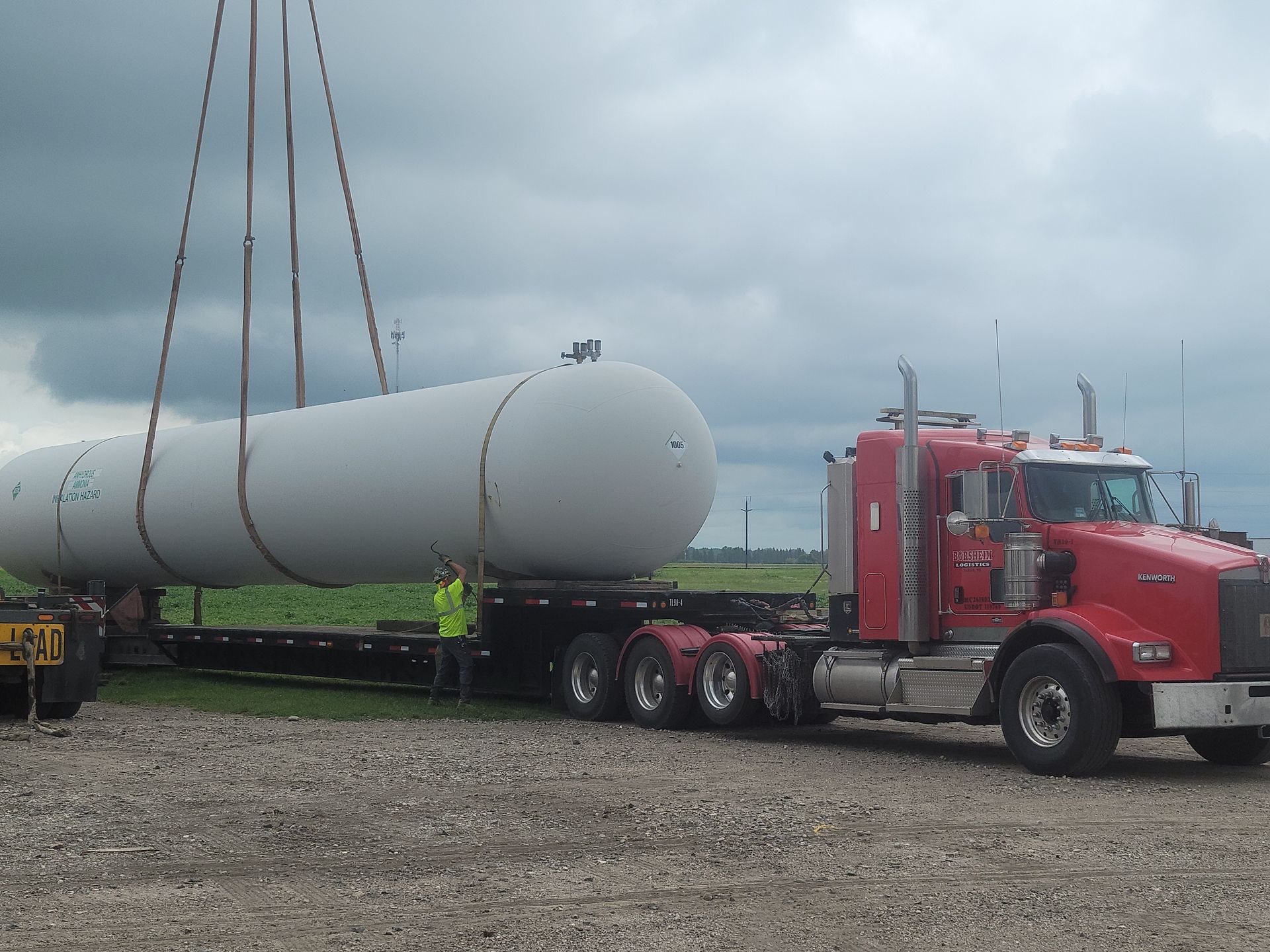 Transporting heavy equipment