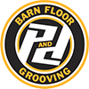 P & D Barn Floor Grooving | Logo