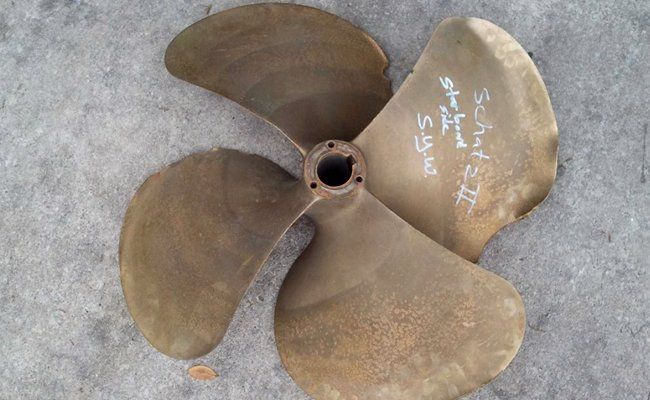 Old propeller