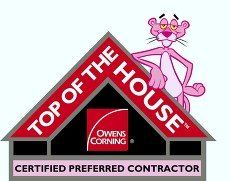 Owens Corning Top of the house logo