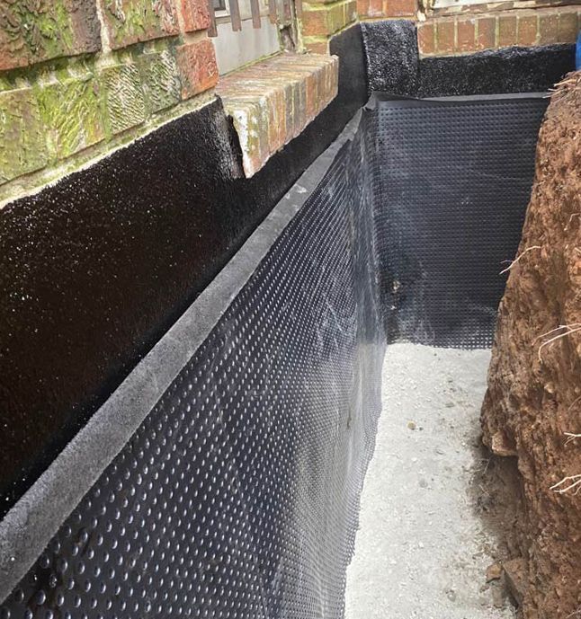 Foundation wall repair