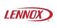 Red Lennox brand logo featuring the text 