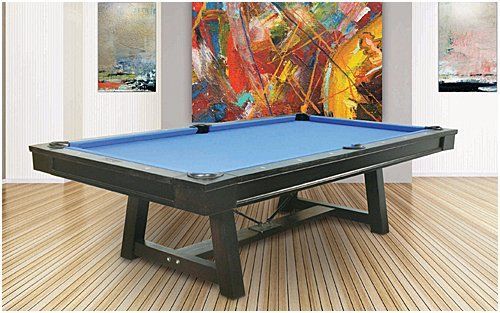 Blue Pool Table