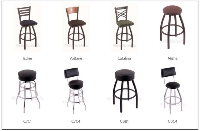 Triangle Billiards Barstools