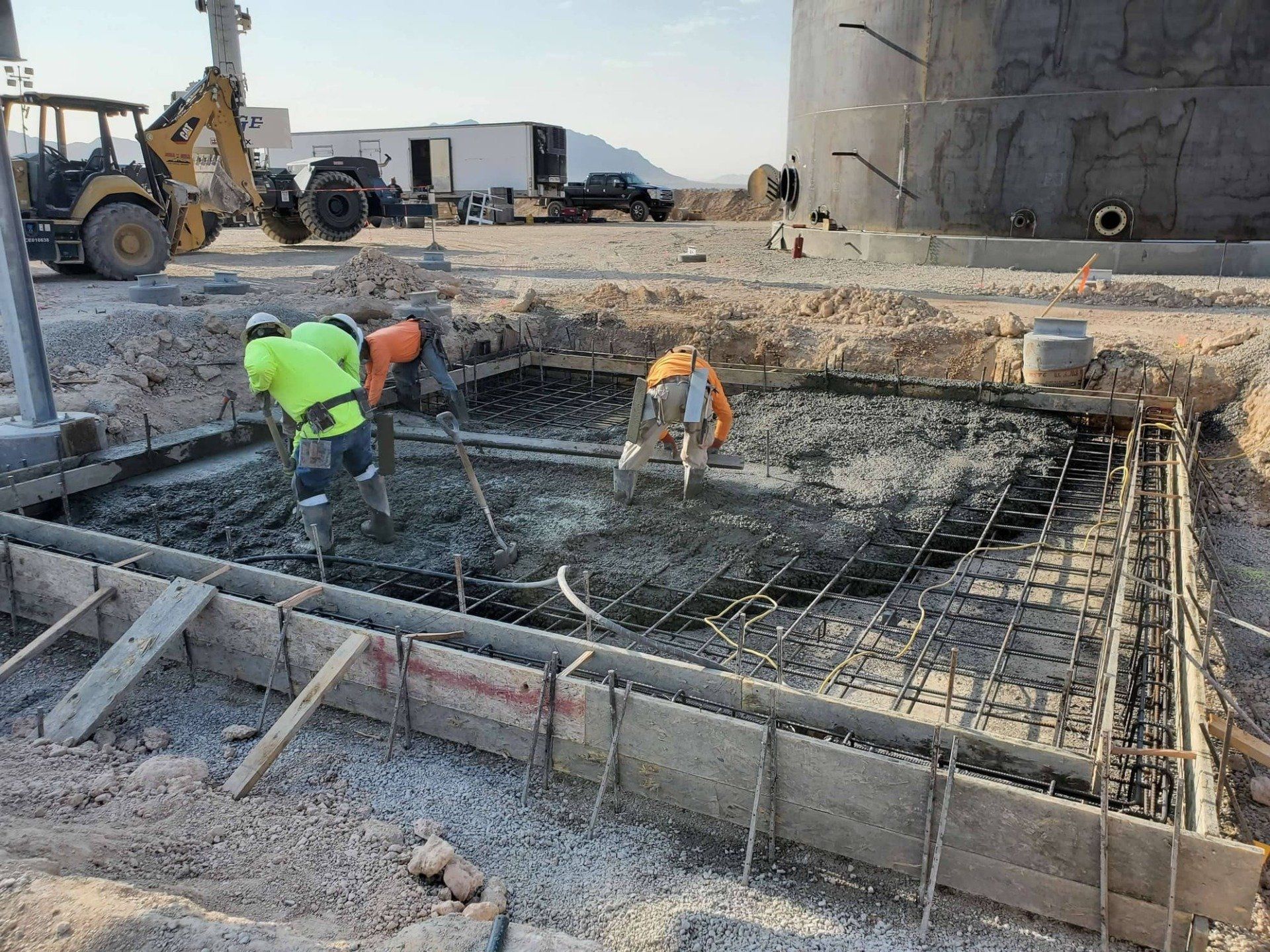 concrete work