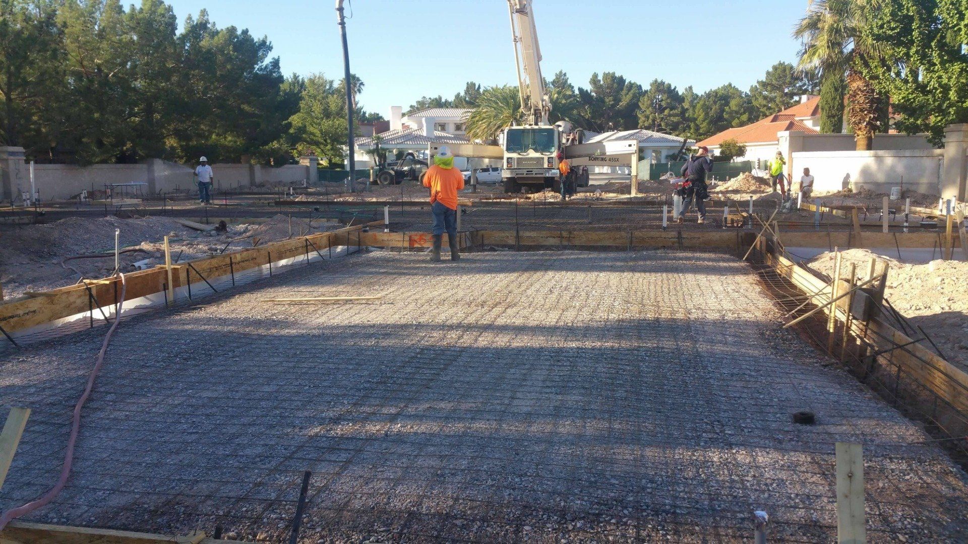 concrete work