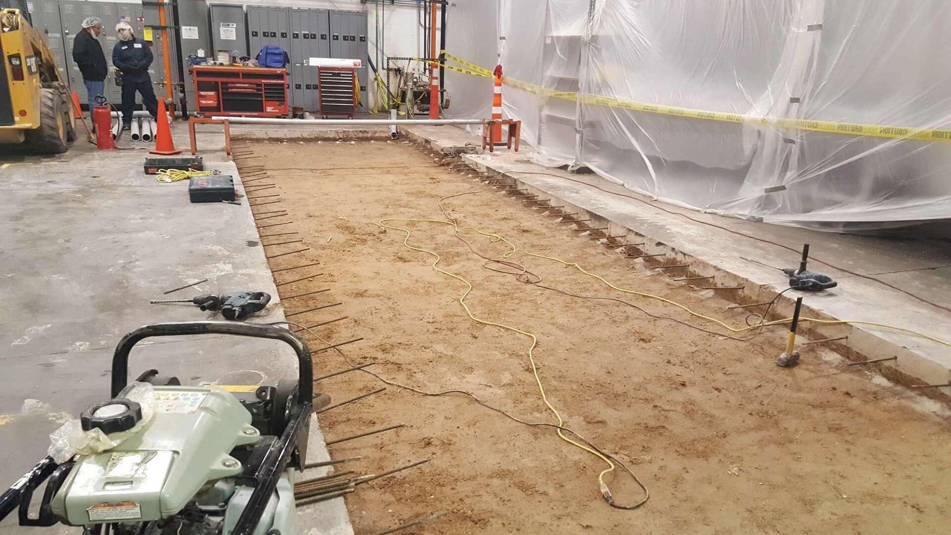 concrete work