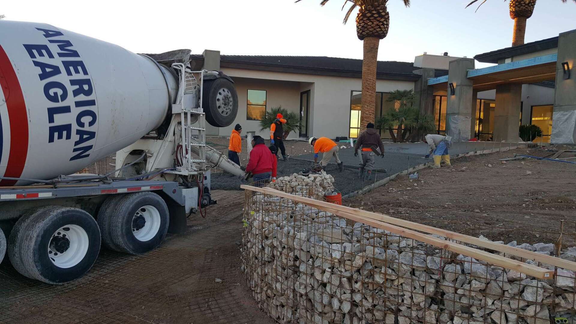 concrete work