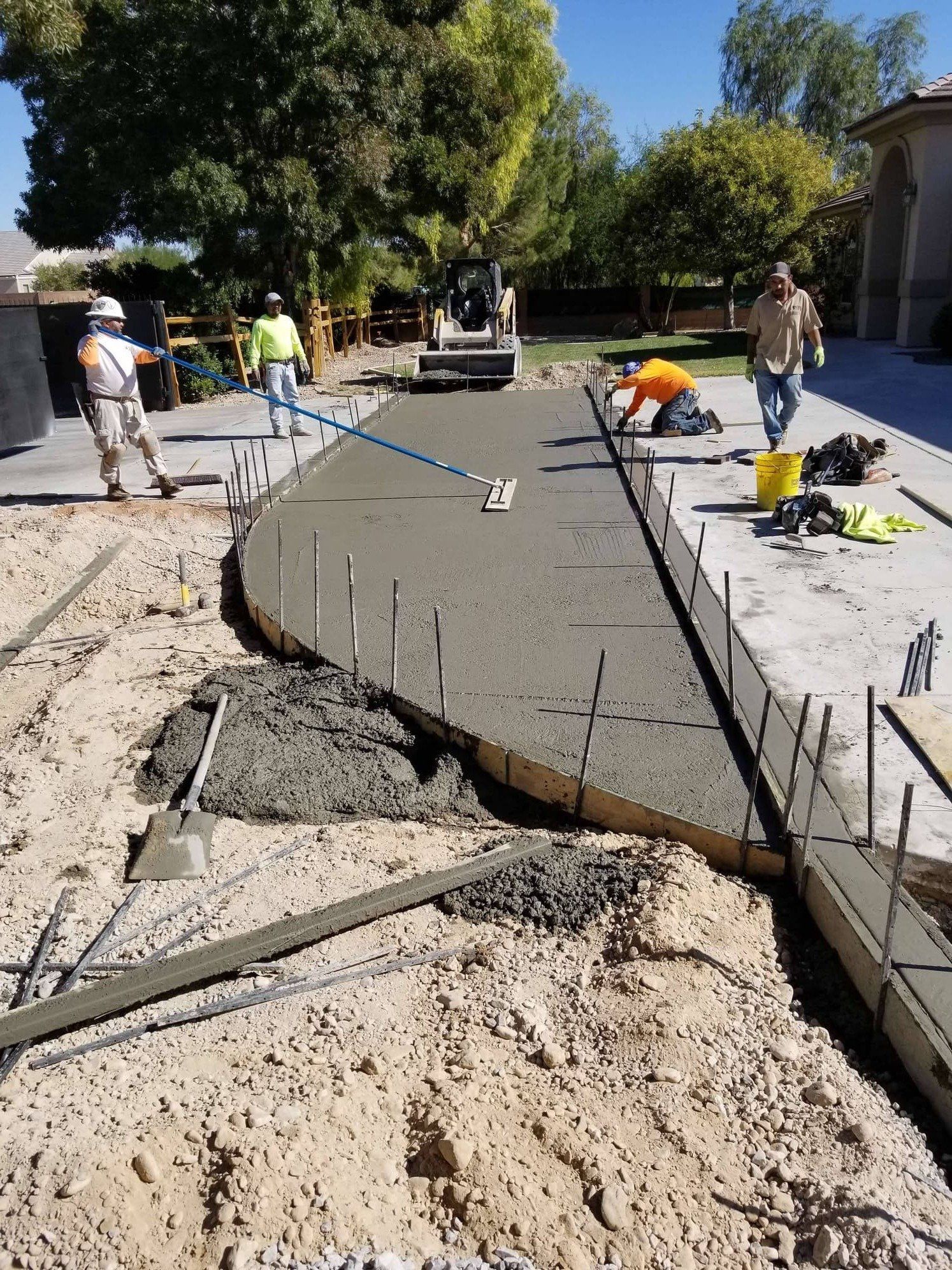 concrete work