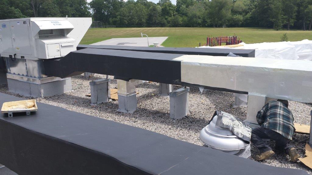 Commercial insulation work