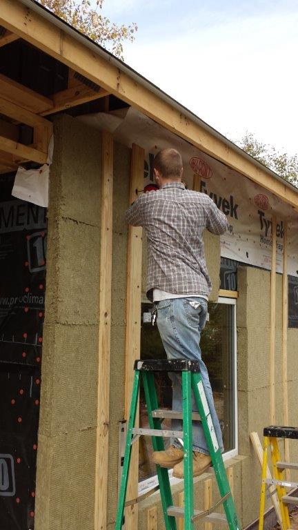 Man doing Insulation
