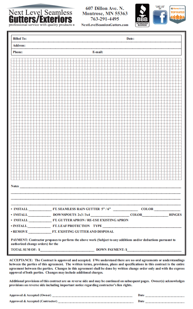 Custom Receipt