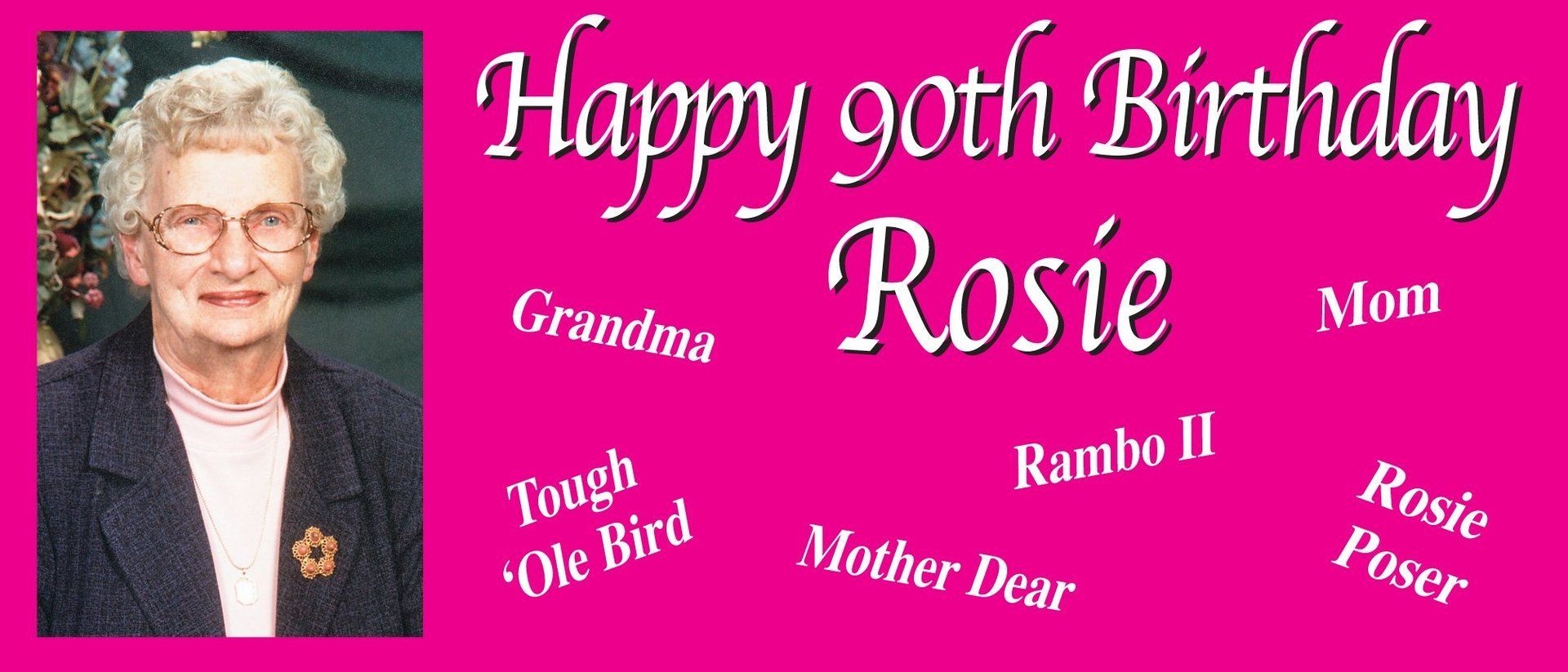 Custom banner