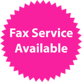 Fax Service Available