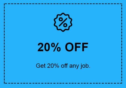 20% OFF coupon