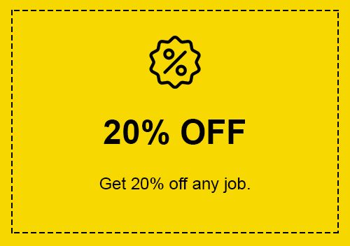 20% OFF coupon